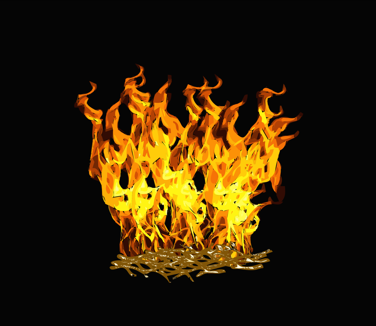 Clipart - DS 57: Fire Clipart - DS 57: Fire