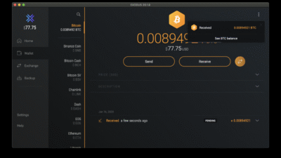 Cryptocurrency wallet exodus