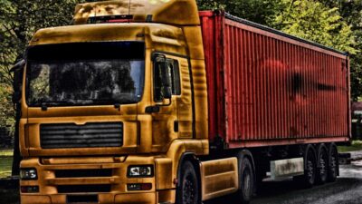 Free Images : traffic, transport, yellow, commercial vehicle, land ...