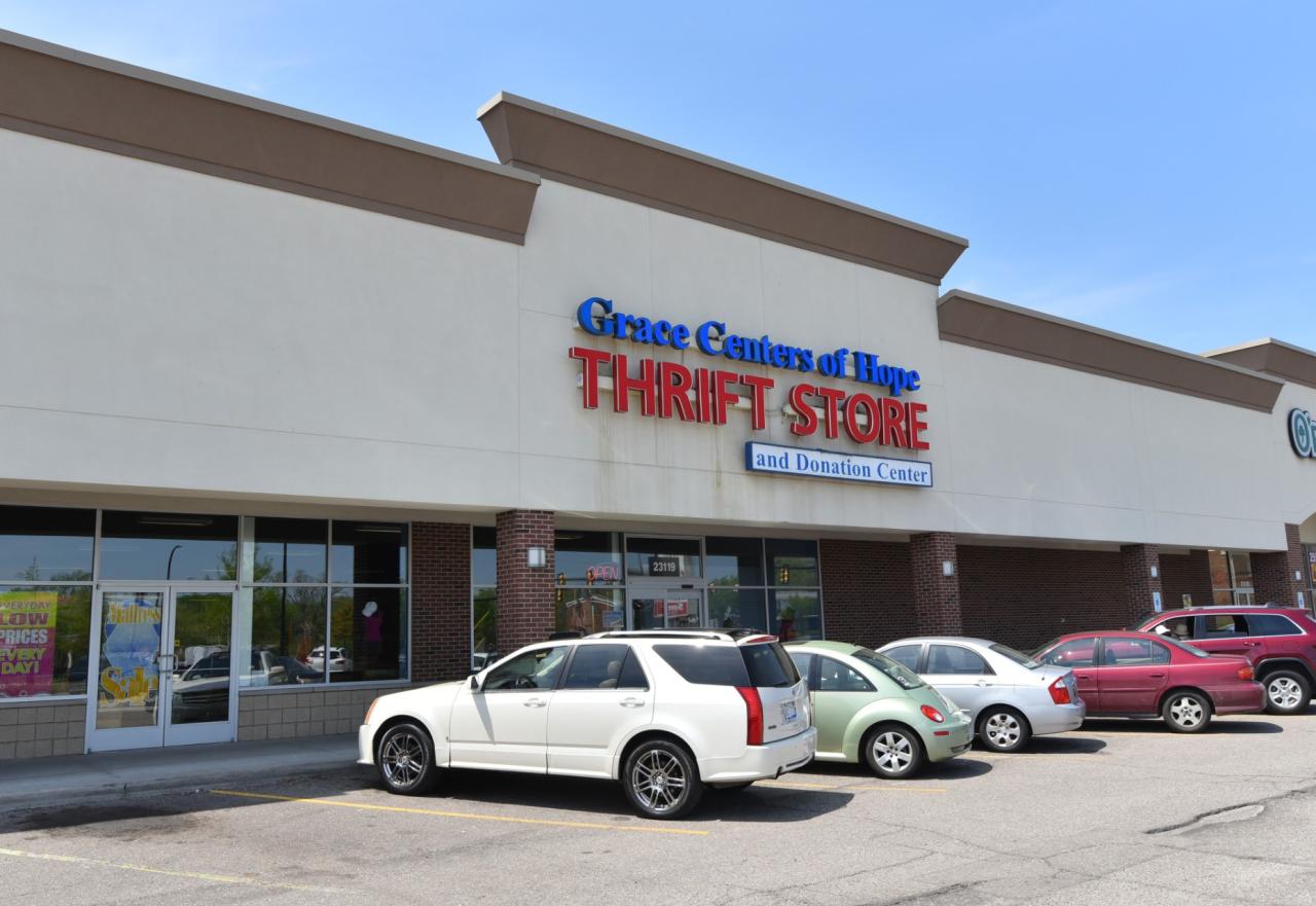 Thrift Stores | Grace donation stations